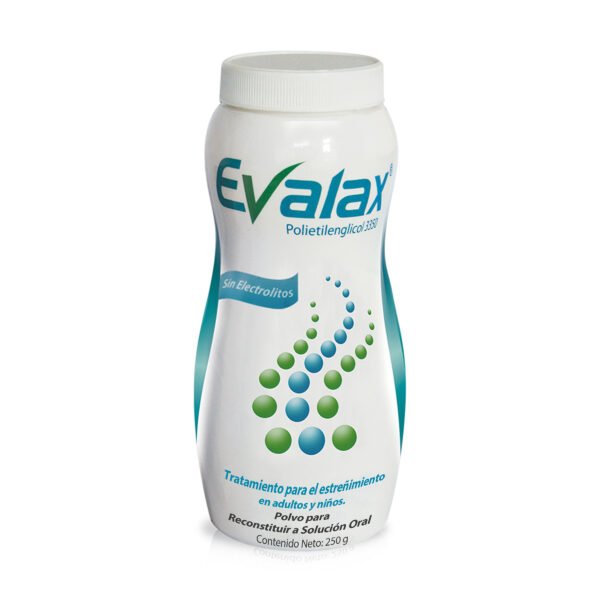EVALAX 3350  - POLVO RECONSTITUIR A SUSPENSION FCO X 250 GR