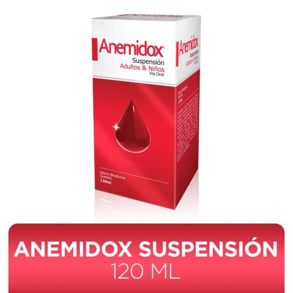 ANEMIDOX - SUSPENSION ORAL FCO X 120 ML