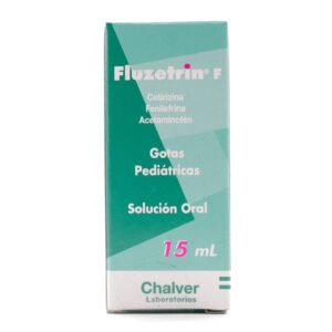 FLUZETRIN F - SOLUCION ORAL GOTAS FCO X 15 ML