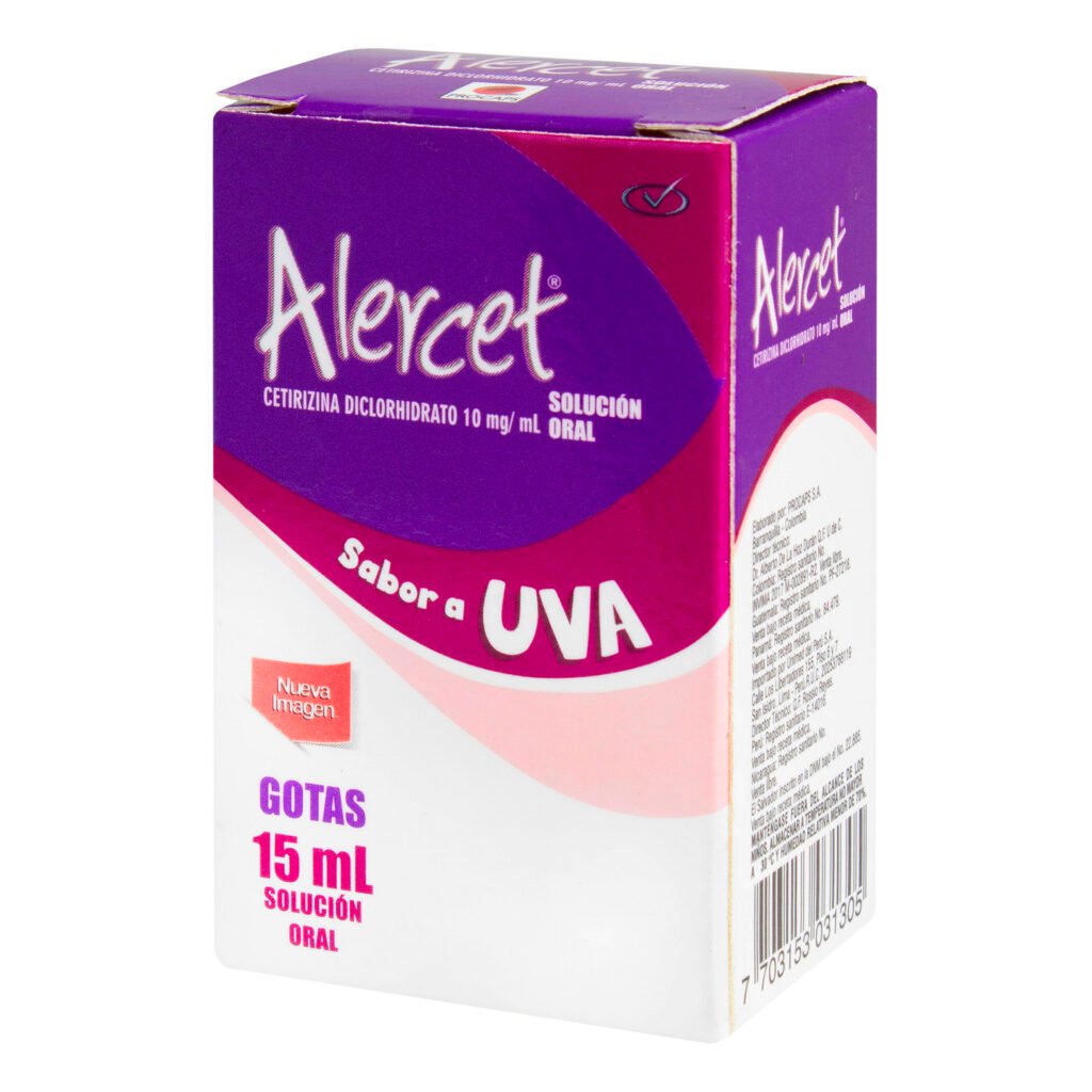 ALERCET UVA – SOLUCION ORAL GOTAS FCO X 15 ML – Farmajunior