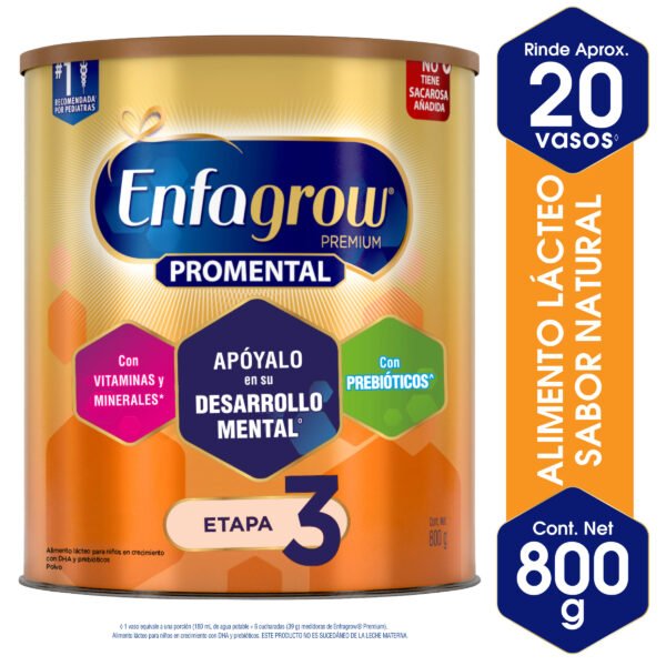 ENFAGROW 3 PROMENTAL LATA X 800 GR