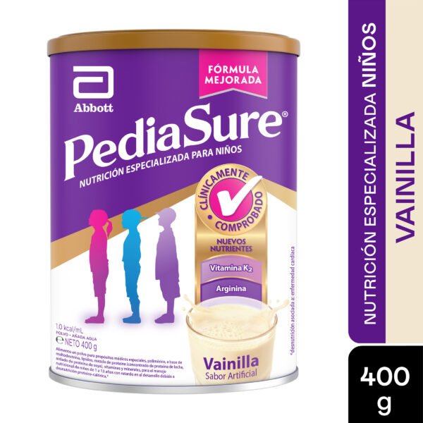 PEDIASURE POLVO VAINILLA LATA X 400 GR
