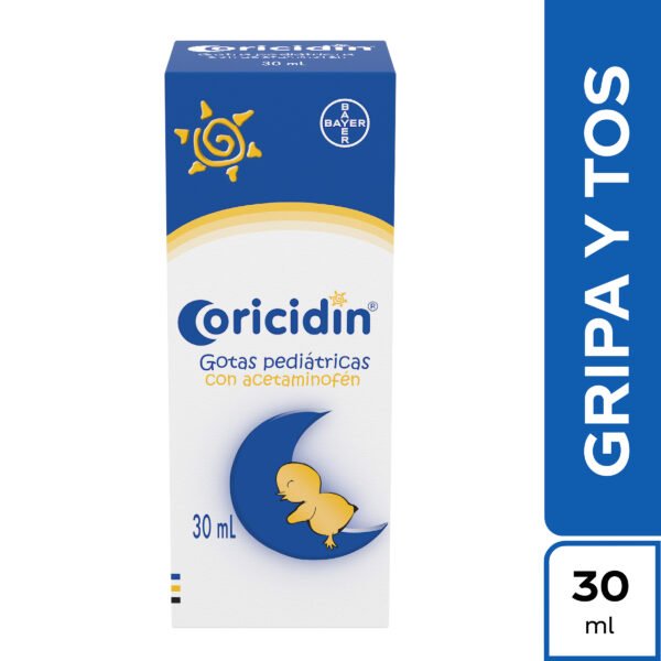 CORICIDIN - SOLUCION ORAL  GOTAS FCO X 30 ML