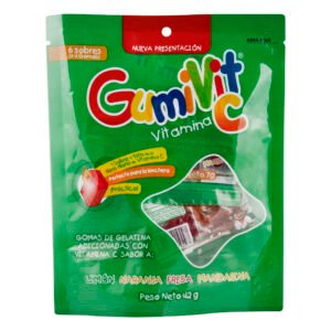 GUMIVIT C - GOMAS PAQ X 6 SOBRES
