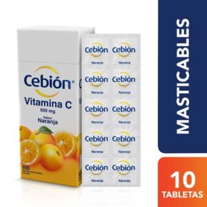 CEBION NARANJA - TABLETA MASTICABLE * BLISTER X 10