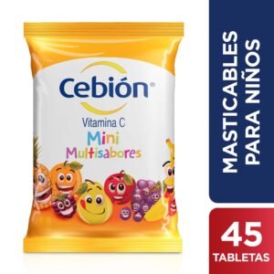 CEBION MINIS 100MG  - ACIDO ASCORBICO  * PAQ X 45 UNDS