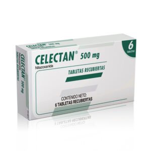 CELECTAN 500 MG  - NITAZOXANIDA CAJA X 6 TBS