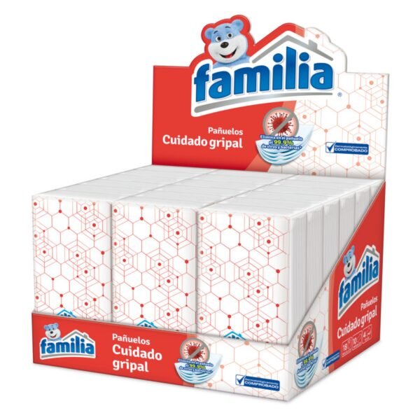 PAÑUELOS FAMILIA CUIDADO GRIPAL * UNIDAD
