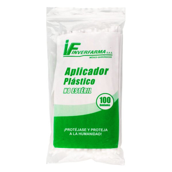 APLICADORES ASEPTICOS PAQ X 100 UNDS