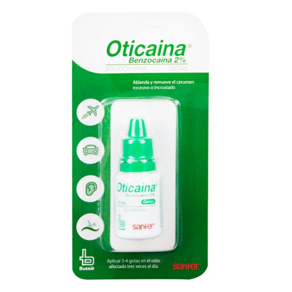 OTICAINA GOTAS OTICAS FCO X 10 ML