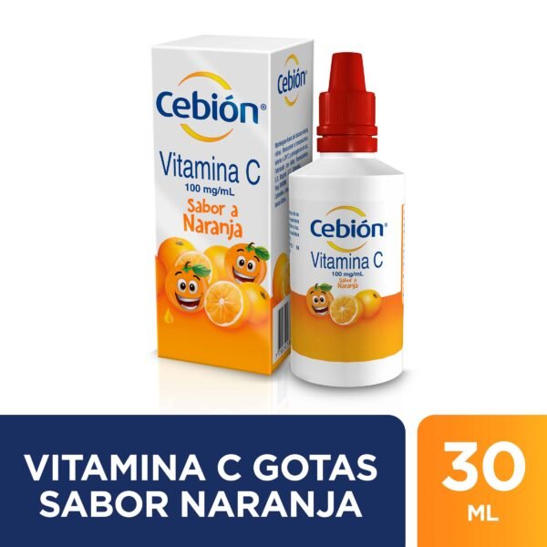 CEBION GOTAS NARANJA  - ACIDO ASCORBICO FCO X 30ML
