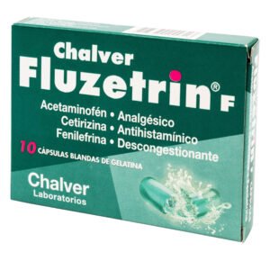 FLUZETRIN F CAPSULAS BLANDAS CAJA X 10 CAPS