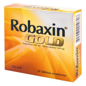ROBAXIN GOLD  500 MG TAB RECUBIERTAS CJ X 20 UND