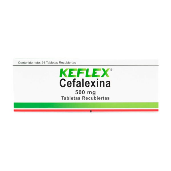 KEFLEX 500 MG RECUBIERTAS TAB X 24