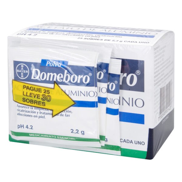 DOMEBORO PH 4.2 SOBRE * - POLVO RECONTIRUIR A SOLUCION TOPICA SOBRE X 2.2 GR
