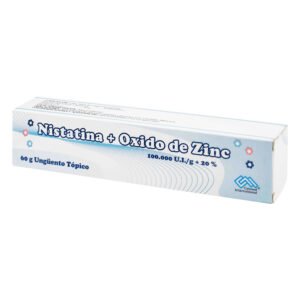 NISTATINA+OXIDO DE ZINC CREMA TUBO X 60 GR