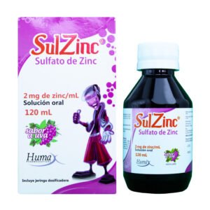 SULZINC 2MG/1ML  SOL FCO X 120 ML