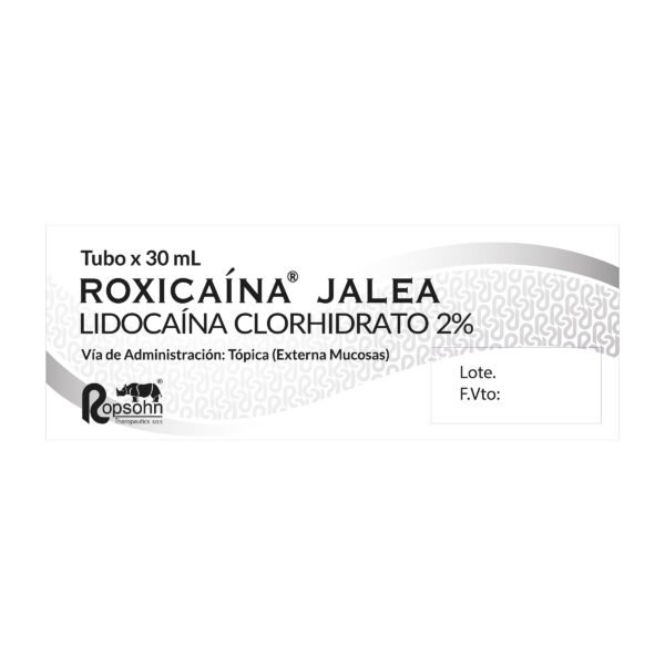 ROXICAINA JALEA TUBO TUBO X 30 GR
