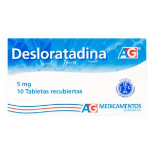 DESLORATADINA 5MG TAB CAJA X 10 UNI