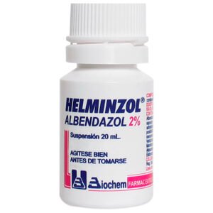 HELMINZOL - SUSPENSION ORAL FCO X 20 ML