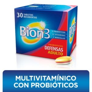 BION 3 30 TABLETAS RECUBIERTAS CAJA X 30UNI