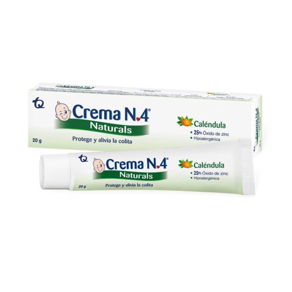 CREMA N 4 NATURAL CALENDULA TUBO 20G
