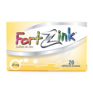 FORTZINK 20MG CAPSULA BLANDA CAJA X 20UNDS