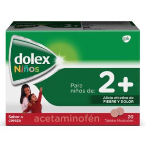 DOLEX 2+ PEDIATRICO CAJA X 20 TBS