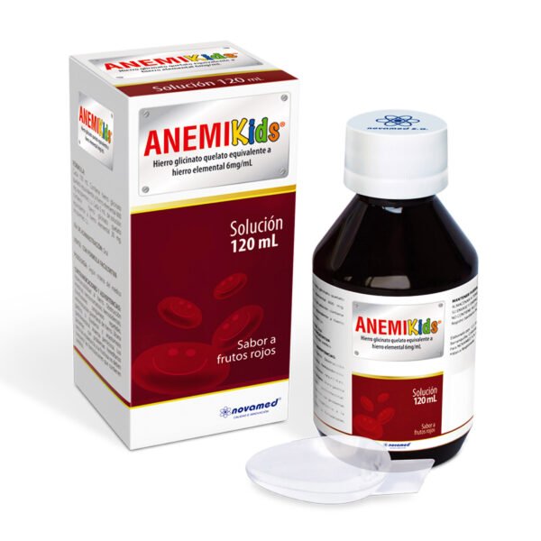 ANEMIKIDS  6MG/ML   SOLUCION - HIERRO FCO X 120ML