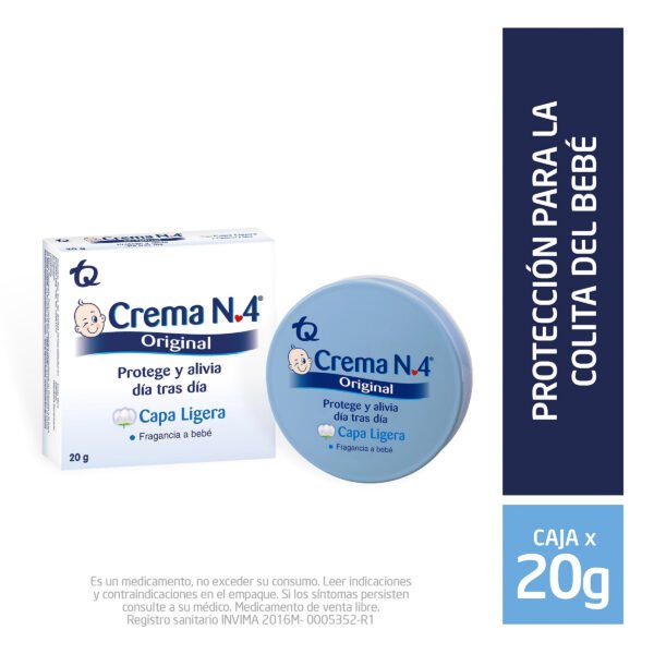 CREMA N 4 ORIGINAL CAJA CAJA X 20 GR