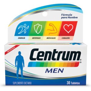 CENTRUM MEN - VITAMINAS Y MINERALES CAJA X 30 TBS