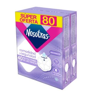PROTECTOR NOSOTRAS LACTINOSOTRAS 40 + 40 OFER 80 UND