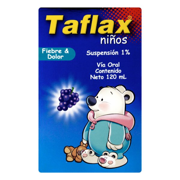 TAFLAX NIÑOS 1% FCO X 120ML