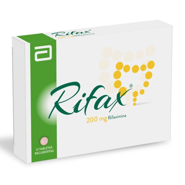 RIFAX 200MG TABLETA CAJA X 12 UNI