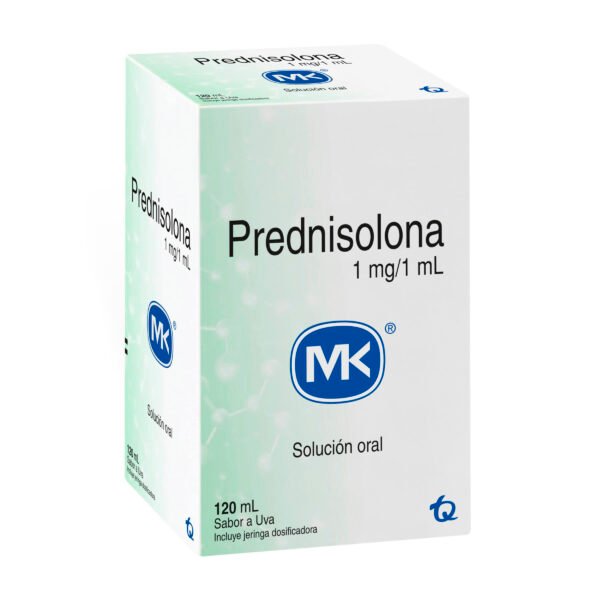 PREDNISOLONA 1MG/1ML MK FCO 120ML