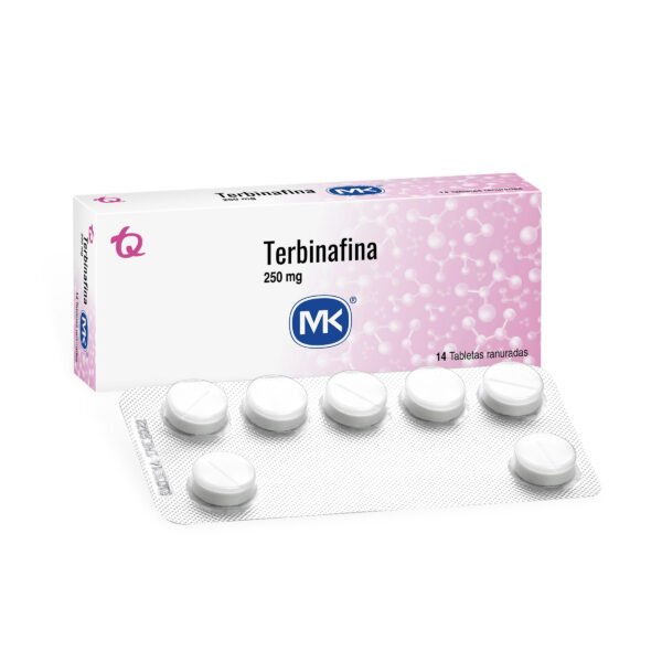 TERBINAFINA 250 MG TAB CAJ X 14 UN