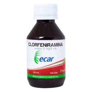 CLORFENIRAMINA 120ML JARABE FCO X 120ML