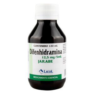DIFENHIDRAMINA JARABE 120ML FCO 120ML