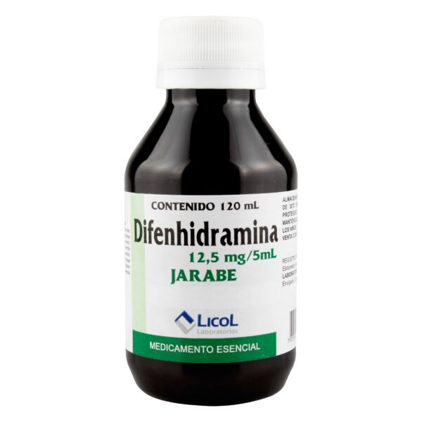 DIFENHIDRAMINA JARABE 120ML FCO 120ML