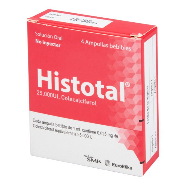 HISTOTAL 25.000UI AMPOLLA * UNIDAD
