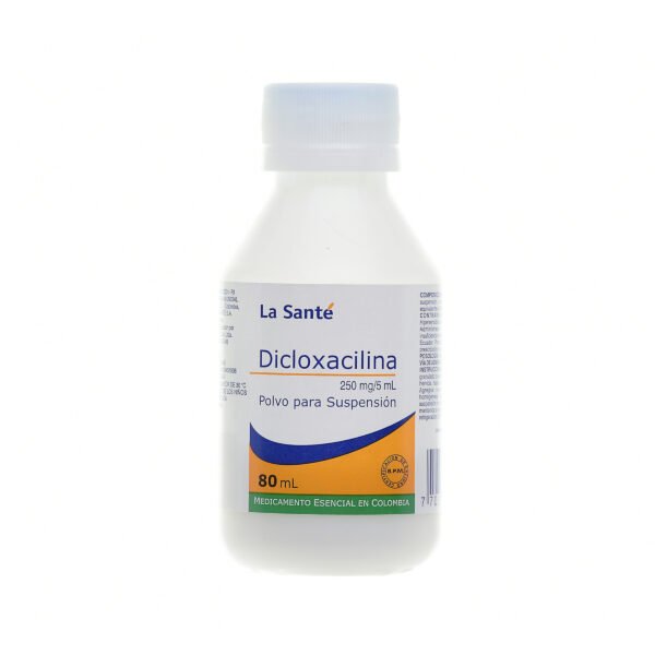 DICLOXACILINA 250 MG SUSPENCION FCO 80ML