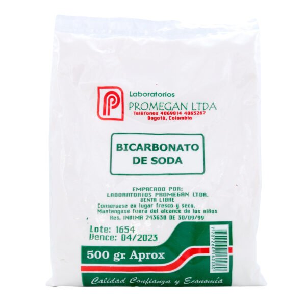 BICARBONATO DE SODA 500GR 500 GR