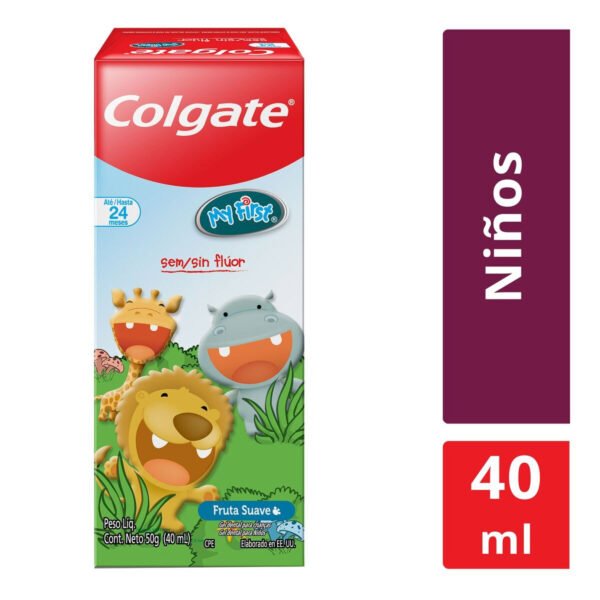 CREMA DENTAL COLGATE NIÑOS SIN FLUOR TUBO X 50GR