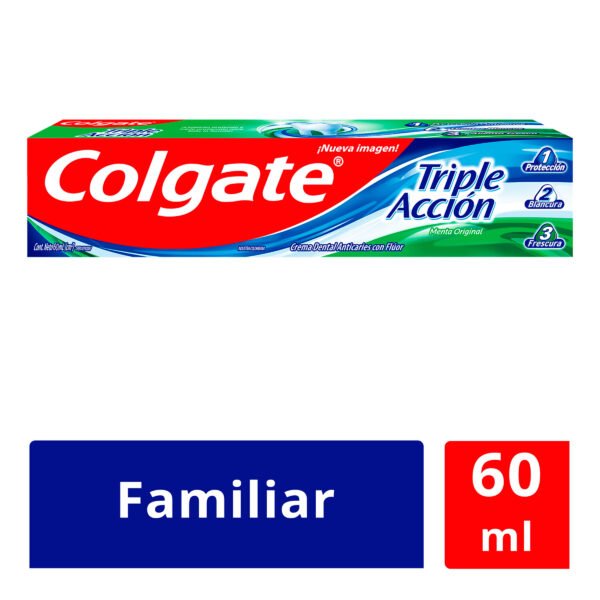 CREMA DENTAL COLGATE TRIPLE ACCION 60GR TUBO  60GR