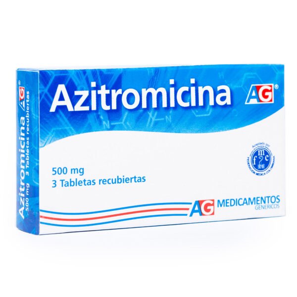 AZITROMICINA 500 MG TABLETA CAJA X 3 UNDS