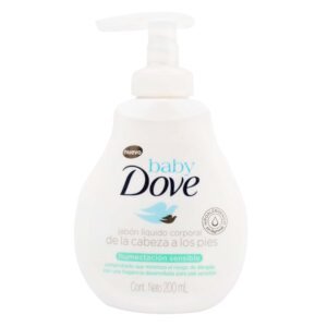 JABON DOVE BABY LIQUIDO HUMECTA SENSIBLE FCO X 200 ML