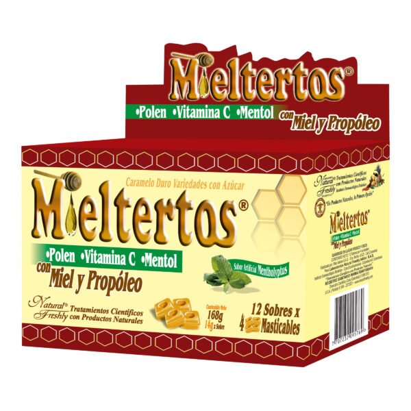 MIELTERTOS CARAMELOS MASTICABLES * SOB X 4 UND