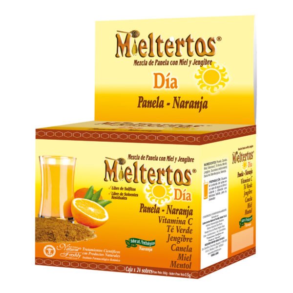 MIELTERTOS GRIPA DIA PANELA NARANJA * SOB X 15 G