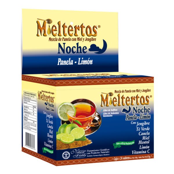 MIELTERTOS SOBRE NOCHE PANELA LIMON * SOBRE 15 G