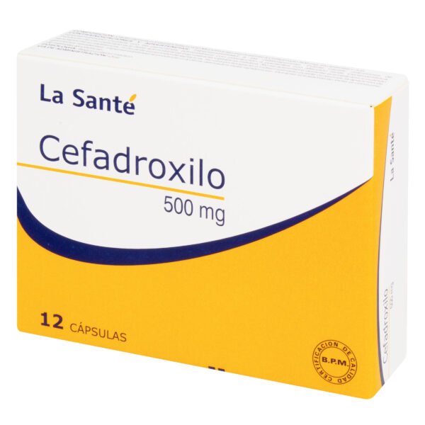 CEFADROXILO 500 MG CAPSULAS CAJA X 12 CAPS